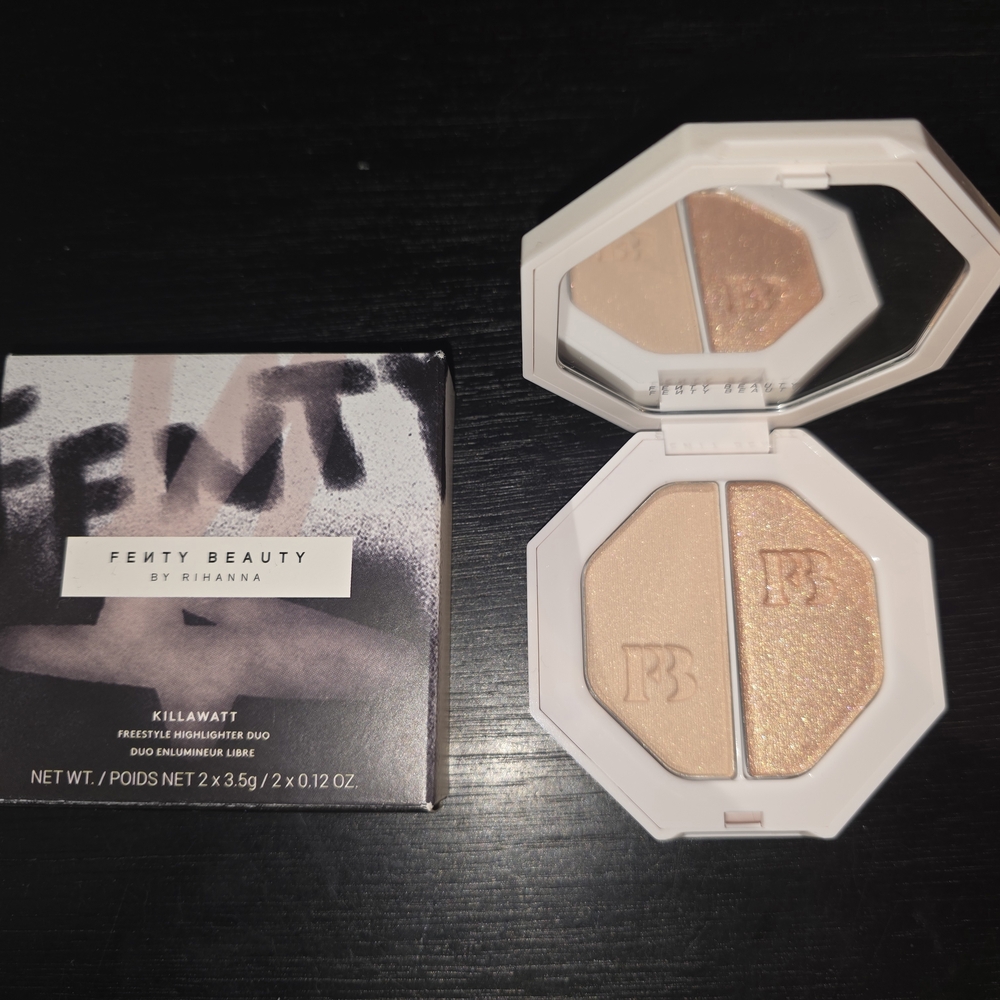 Fenty Beauty Killawatt Highlighter Duo - Peach & Gold Shimmer